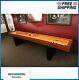 Shuffleboard Table Arcade Game Solid Butcher Block Wood Retro Vintage Pub Score