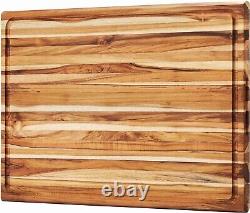 Shumaru California, XXXL Edge-Grain Butcher Block Cutting Board 1.5-Inch Thic