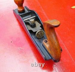 Stanley No 64 Butcher Block Wood Plane Low Angle Smooth bottom