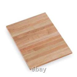 Swaner Butcher Block Countertop 1.5' x 25 x 1.5 Maple Solid Wood Square Edge