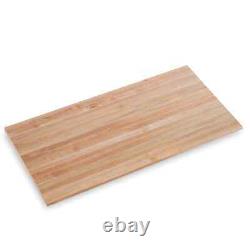 Swaner Hardwood Butcher Block Countertop 5'x30x1.75 Solid Wood with Eased Edge