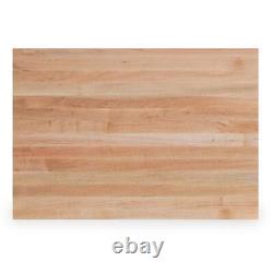 Swaner Hardwood Countertop Solid Wood Butcher Block With Eased Edge Finished Maple