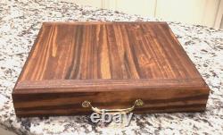 The Golden BearButcher Block-Style Detailed Carving/Cutting Board Hand Crafted