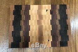 The Spartacus Beautiful End-Grain Cutting Board! Exotic/Domestic Hardwoods