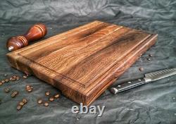 Thick Walnut Cutting Board 1.75 in thick, Butcher Block, Chopping Chop Board