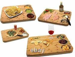 Trio, Extra Large 22 X 16 inch Cutting Boards for Kitchen, Butcher Block