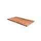 Unbranded Butcher Block Countertop 6'l X 36d Wood Square Edge Unfinished Walnut
