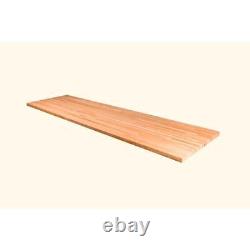 Unbranded Butcher Block Countertop 6'x36 Wood Square Edge Unfinished Cherry