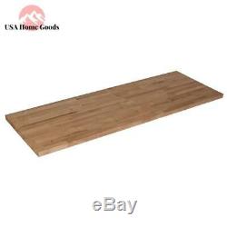 Unfinished Birch Butcher Block Countertop 100% Natural Hardwood Customizable