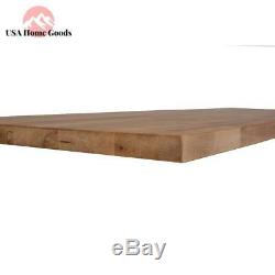 Unfinished Birch Butcher Block Countertop 100% Natural Hardwood Customizable