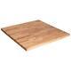 Unfinished Birch T Butcher Block Countertop Antimicrobial 3ft L X 3ft D X 1.5 In