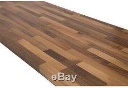 Unfinished Butcher Block Countertop 8 ft. 2 in. L x 2 ft. 1 in. D x 1.5 in. T