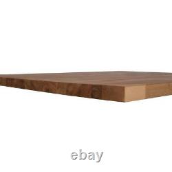 Unfinished Butcher Block Wood Kitchen Island Countertop Table Top 1.5x39x74 Inch