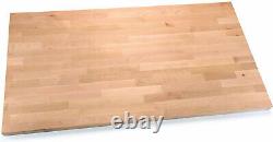 Unopened/New Birch Butcher Block Table Top 1.5 x 27 x 60(unfinished)