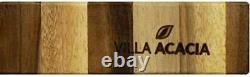Villa Acacia Extra Large Butcher Block 24x18 Inch 2 Thick Wooden Cutting B