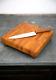 Vintage Butcher Block Cutting Board Wood Countertop Antique Kitchen Tool Utensil