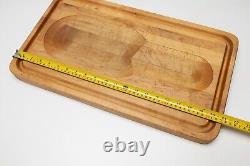 Vintage J K Adams 12x21 Dorset, Vermont Wood Butcher Block Cutting Carving Board