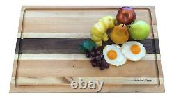 Walnut Butcher Block Cutting board Kitchen Chopping board Carving board