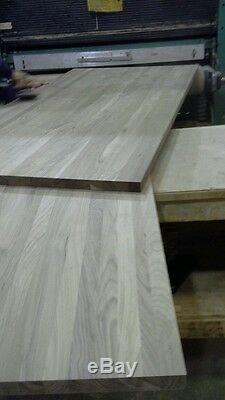 Walnut butcherblock wood countertop island bench 72 × 25 x 1.25