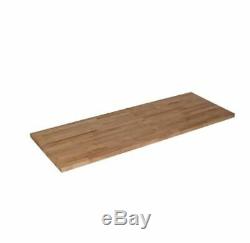 Wood Butcher Block Kitchen Countertop 4.2ftX2.1ftX1.5in Cutting Board Unfinished