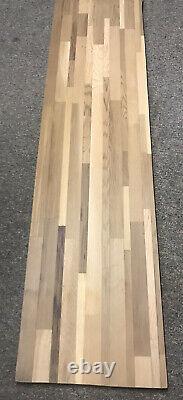 Wood Butcher Block Kitchen Countertop 48x12x3/4 Cutting Board Unfinished