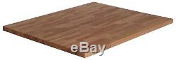 Wood Butcher Block Kitchen Countertop Unfinished Birch Cutting Board 74inx39x1.5
