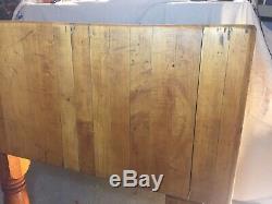 Wood Welded Butcher Block Table LOCAL PICK UP ONLY