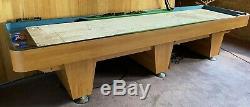 12 Pieds Shuffleboard Table Arcade Jeu Butcher Block Bois