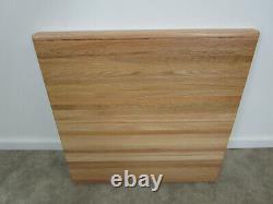 24 X 24 X 1.5 Maple Wood Butcher Block Counter Top Cutting Board Commercial
