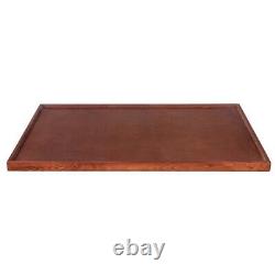 30'' x 48 Rectangulaire Table de Restaurant de style Bloc de Boucher en bois de Mahogany