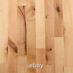 Birch Inachevé 3 Pieds L X 36 Po. D X 1,5 Po. T Butcher Block Island Countertop