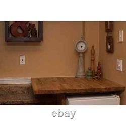 Birch Inachevé 3 Pieds L X 36 Po. D X 1,5 Po. T Butcher Block Island Countertop