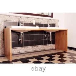 Birch Inachevé 4 Ft. L X 30 In. D X 1,5 Po. T Butcher Block Countertop À Soli