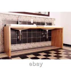 Comptoir de boucher en bloc de boucher en bois de bouleau avec bordure adoucie, 48L x 30D, de la marque HARDWOOD REFLECTIONS.