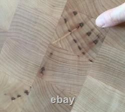 Énorme 25 Boos End Grain Wood Cutting Board Butcher Block Countertop Island Top