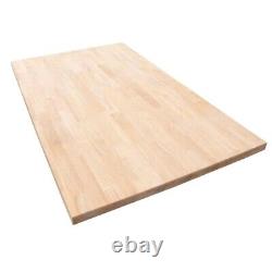 Hardwood Reflections Butcher Block Countertop 4' L X 25 D X 1,5 Hevea