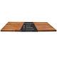 Lovendo Handmade Solid Wood Table Top /butcher Block Counter Top 45 X 24 Pouces
