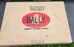 Planche à découper Bally Wood soudée Bally PA en érable bloc boucher grand