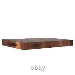 Planche à découper réversible en bois de noyer John Boos, grain de bord, 18 x 12 x 1,75 pouces