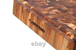 Planche de découpe en bois de boucherie extra épaisse 313