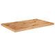 Plateau De Table De Restaurant Rectangulaire De Style Bloc De Boucher En Bois Massif De 30" X 48"