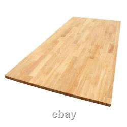 Réflexions en bois dur Comptoir de bloc de boucher 4' L x 25 P x 1,5 Hevea