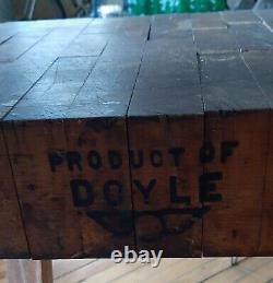 Table de boucher vintage Doyle
