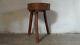 Tronc D'arbre Français Tabouret De Tronc D'arbre Tabouret Butcher Block Primitive Tabouret En Bois