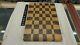 Vintage Checkerboard Chopping Butchers Block Cutting Board 17,5 X 11,5 X 1,5