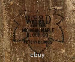 Wood Welde Marque Michigan Maple Block Company Butcher Block Table