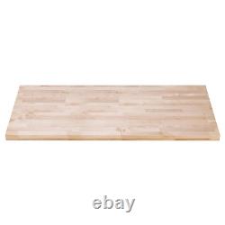 omptoir de boucher en bloc de boucher de 24X48 en bois massif naturel érable pour C